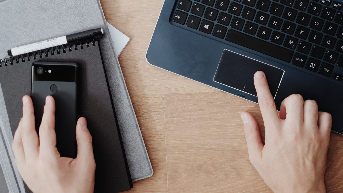 Team ideating at a whiteboard